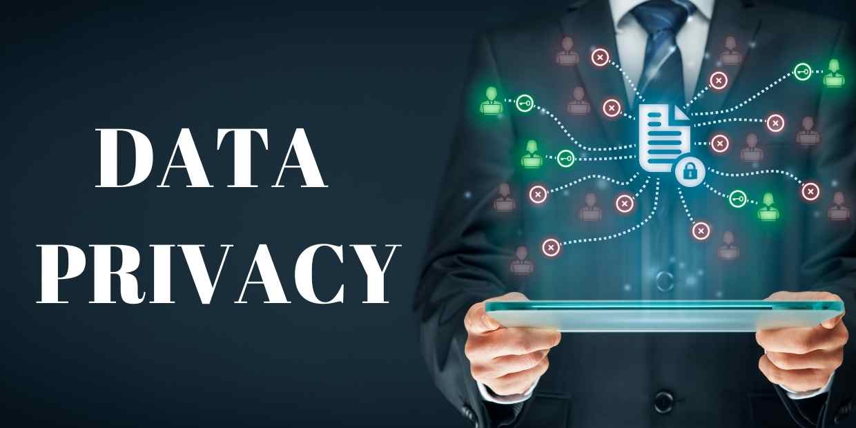 What is Data Privacy shown by Virtual data 