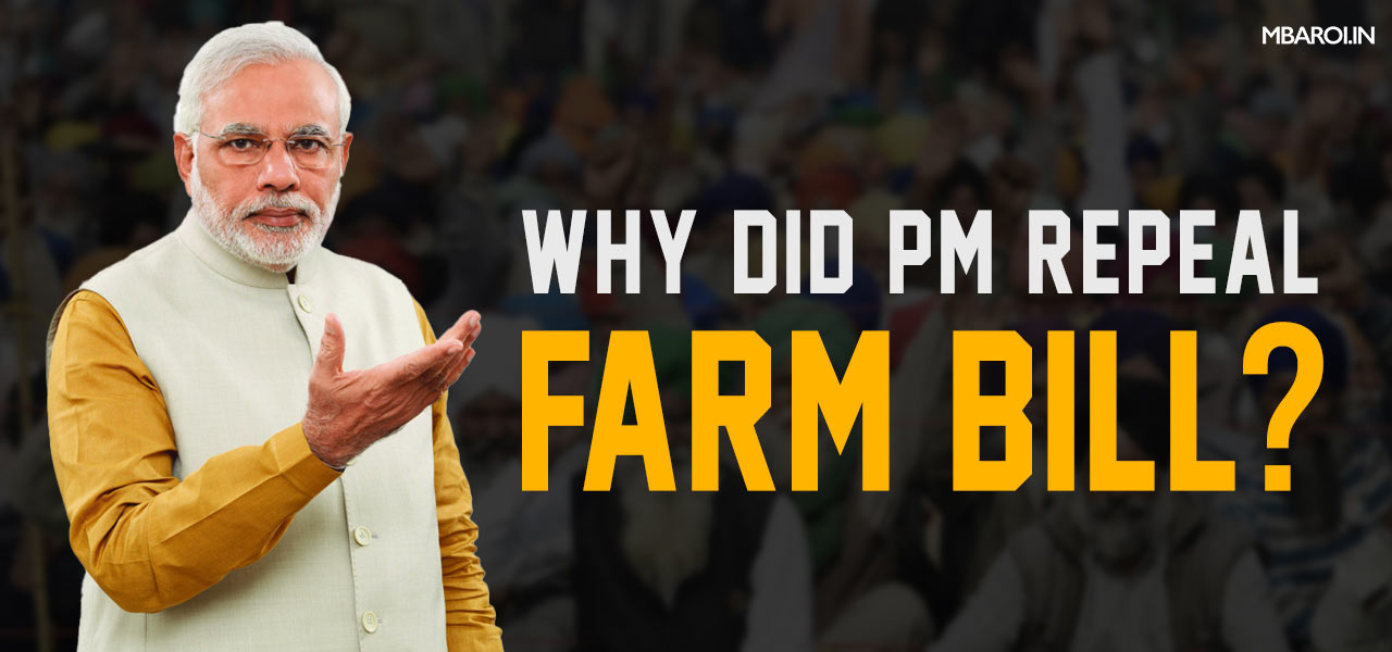 Why Farm bill was repealed? With Narendra Modi's photo