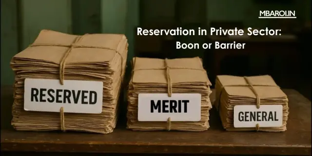 Reservation in the Private Sector Reservation in the Private Sector